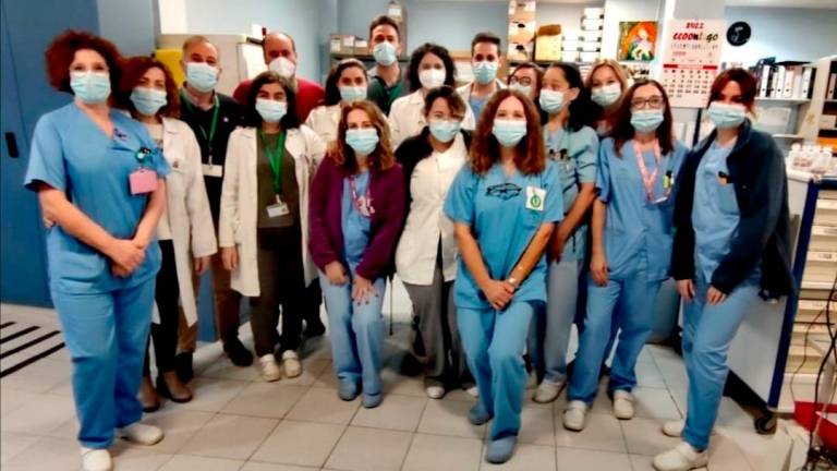 El Hospital de Úbeda organiza un simulacro para reaccionar al derrame de un producto químico peligroso