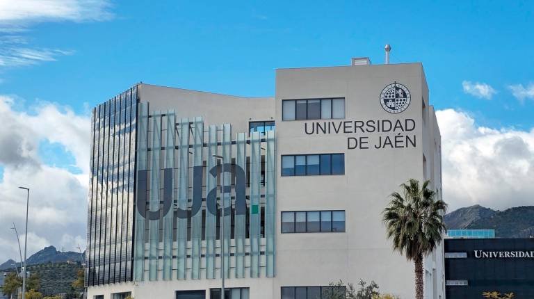 <i>Uno de los edificios del Campus de las Lagunillas. / UJA.</i>