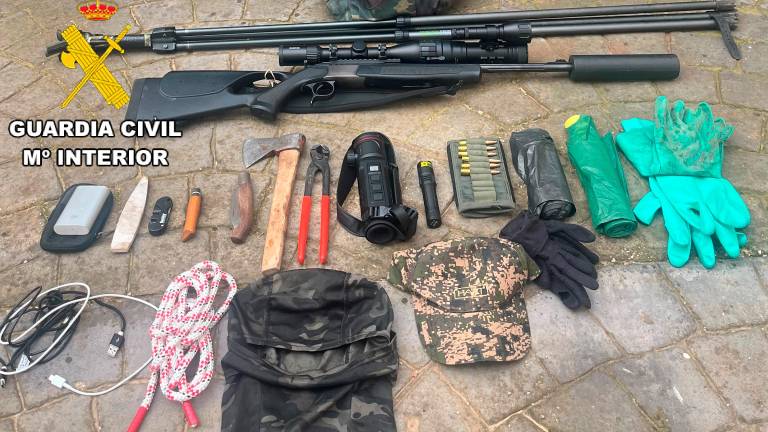 Dos investigados por delitos contra la fauna y flora en Segura de la Sierra