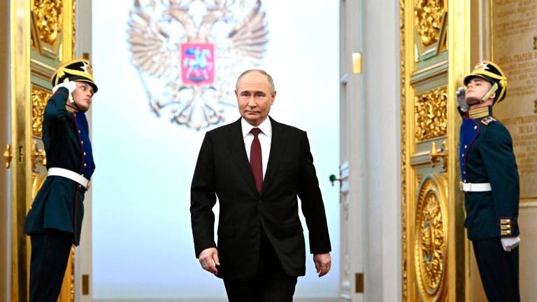 Putin inicia su quinto mandato y reivindica la “seguridad” y la “unidad” de Rusia