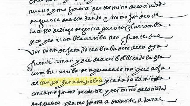 El origen de Hernán Pelea