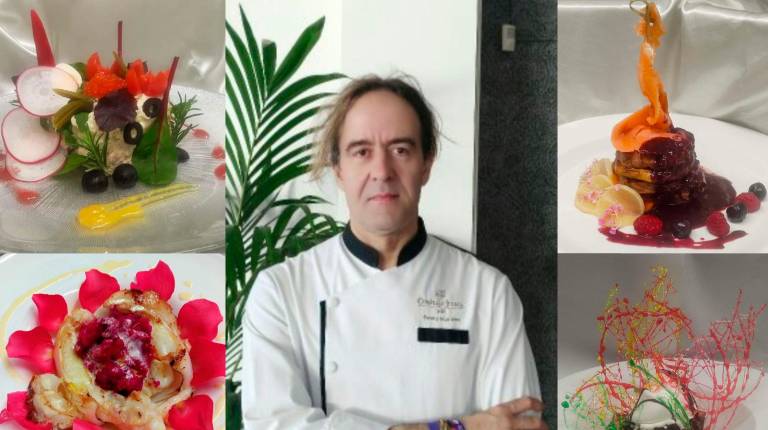 <i>Algunas de las especialidades y platos más exclusivos del cocinero Pedro Morales.</i>