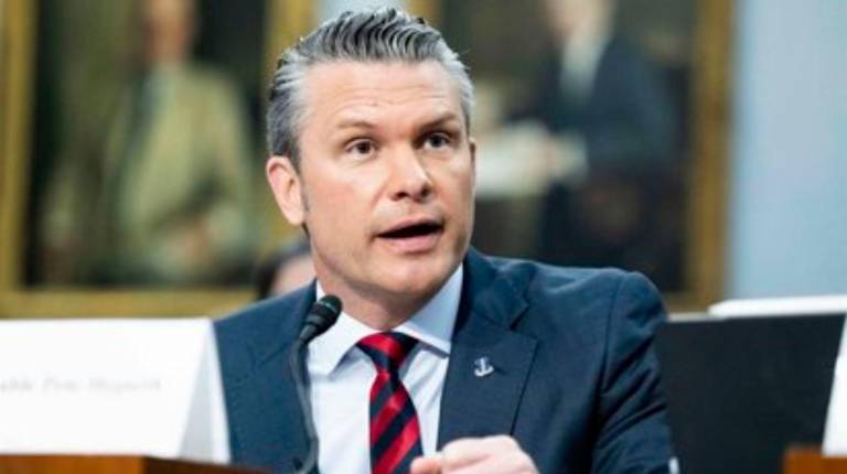 <i>El secretario de Defensa de Estados Unidos, Pete Hegseth. / Europa Press.</i>