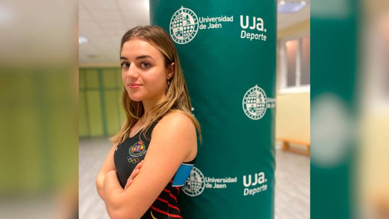La luchadora y alumna de la Universidad de Jaén, Elena Torres. / UJA.