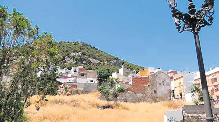 <i>Terrenos en los que se va a realizar la intervención. /Ayuntamiento de Jaén.</i>