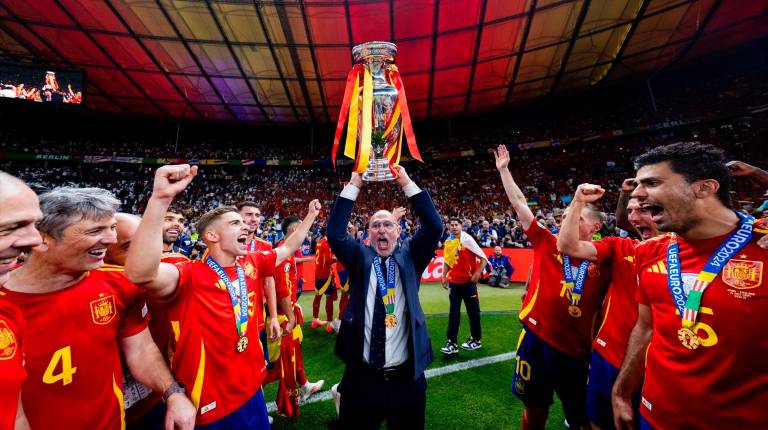 <i>España, campeona de la Eurocopa 2024. / RFEF. </i>