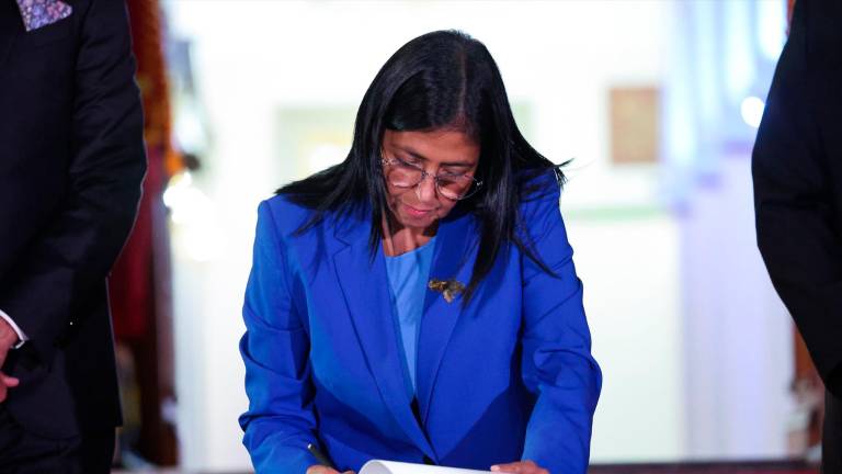 Delcy Rodríguez, sobre la amnistía: “es la vía para acabar con el odio y la antipolítica”