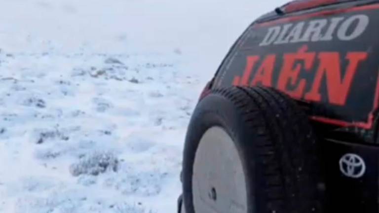 Atravesamos una ventisca en Despiernacaballos, por La Toba