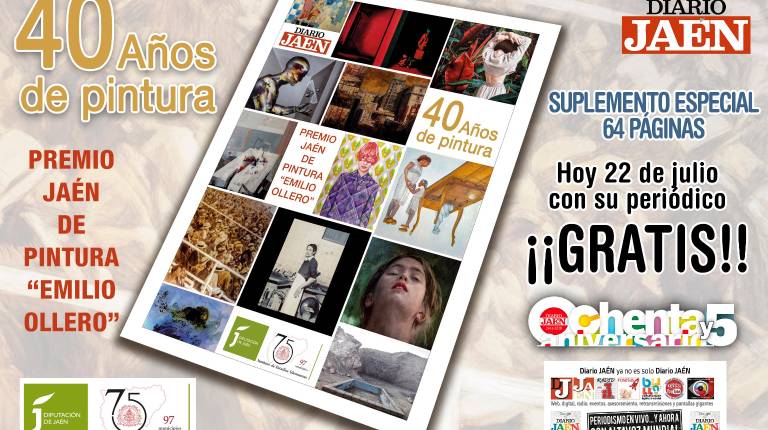 Hoy, gratis con Diario JAÉN, revista especial del Premio Jaén de Pintura “Emilio Ollero”