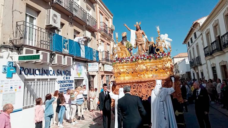 Alegría en La Carolina con el Resucitado
