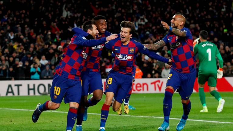 Messi salva al FC Barcelona