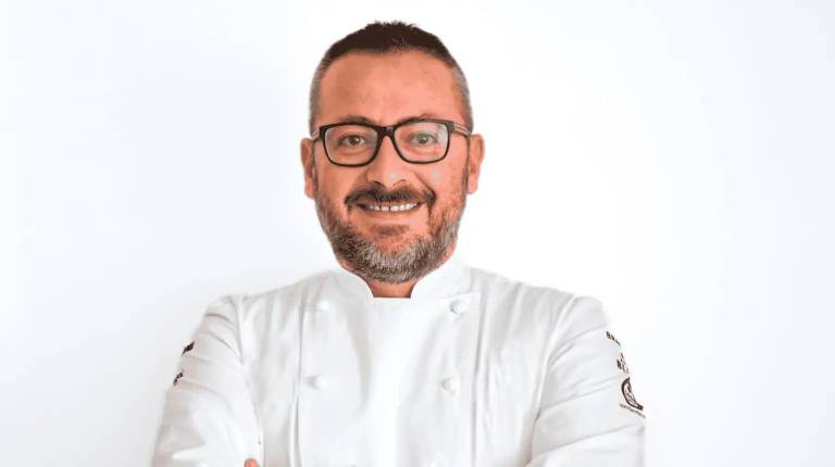 <i>El chef Michelin Pedro Sánchez, de Bagá.</i>