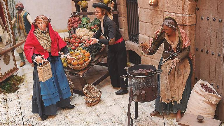 Figuras que recuerdan tradiciones arraigadas