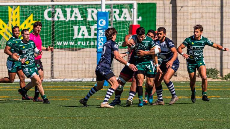 El Jaén Rugby estrena liderato ante el CR Málaga