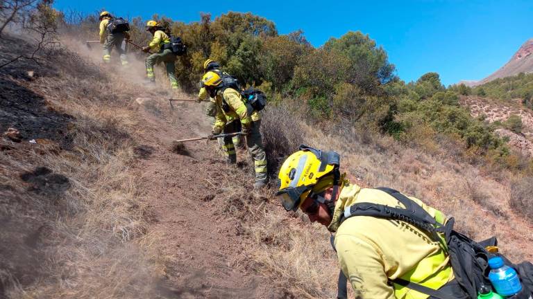 Extinguido el incendio forestal declarado el pasado 4 de agosto en Jódar