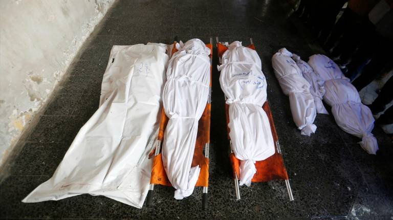 <i>Fallecidos en Gaza. / Europa Press. </i>