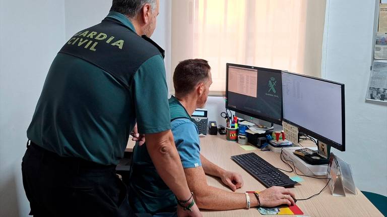 <i>La investigación la ha llevado a cabo el Equipo ROCA de la Compañía de Andújar. / Guardia Civil.</i>