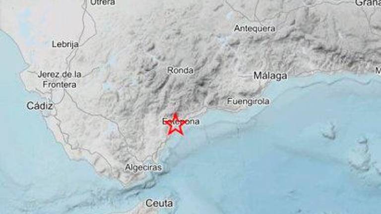 Terremoto de magnitud 3,2 en el epicentro en Estepona