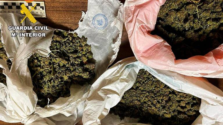 Pillados con 630 gramos de marihuana en el Etnosur