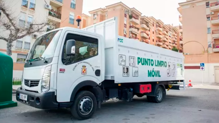 El Punto Limpio Móvil registra más de 14.000 residuos domésticos durante 2020