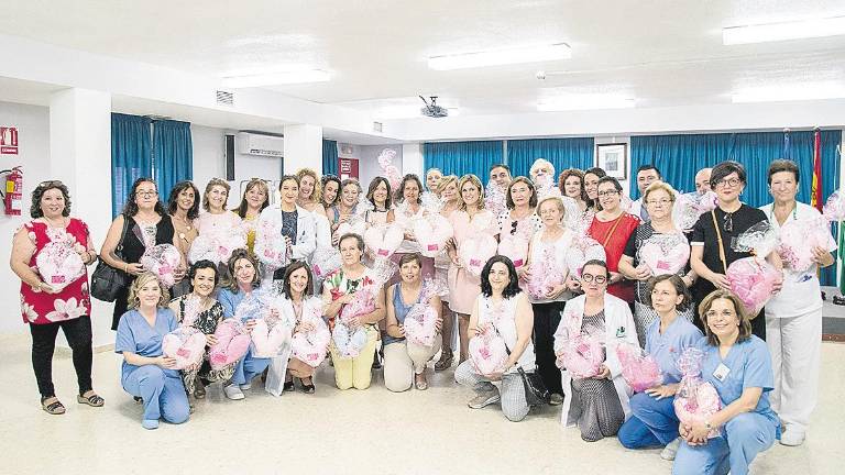 Cojines que “abrazan” a los pacientes de cáncer