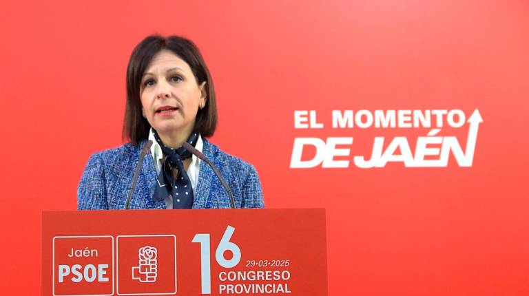 <i>Isabel Uceda, en rueda de prensa. Archivo.</i>