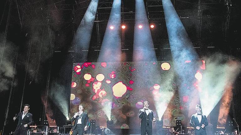 CULTURA. <i>Actuación de “Il divo” en la pasada edición del FestMuve.</i>