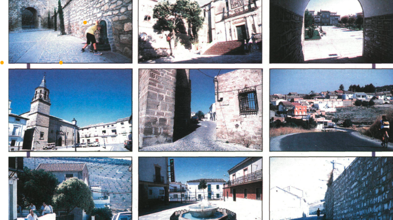 <i>Algunos de los monumentos históricos a los que hace referencia el reportaje en imágenes de archivo. / Archivo histórico Diario JAÉN.</i>