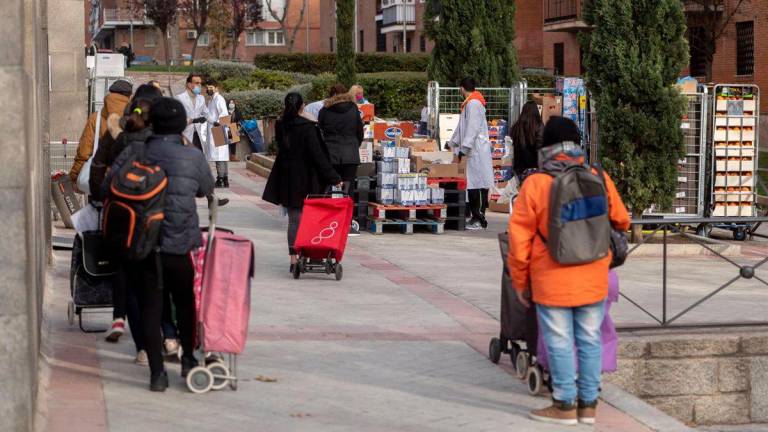 El 27,8% de la población española está en riesgo de pobreza o exclusión, la tasa más alta desde 2016