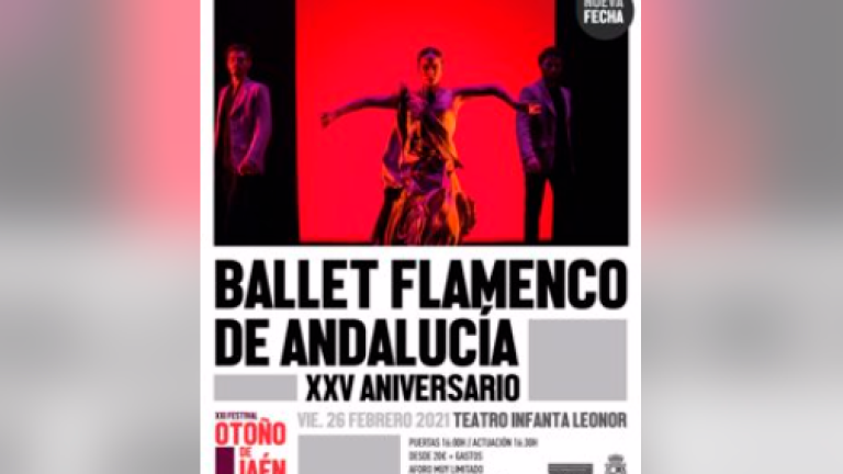 El Ballet Flamenco de Andalucía lleva al Teatro Infanta Leonor su espectáculo '25 aniversario'