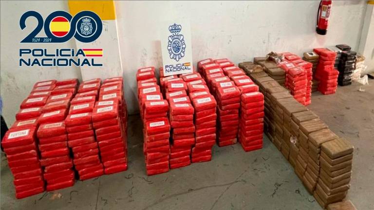 Detenido uno de los mayores capos mundiales de la droga tras intervenir 3.400 kilos de cocaína en Algeciras