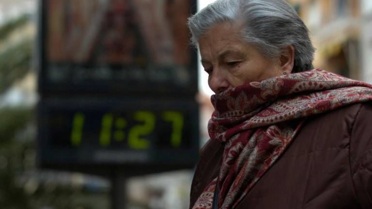 El mercurio cae en picado y deja una jornada fría en Jaén