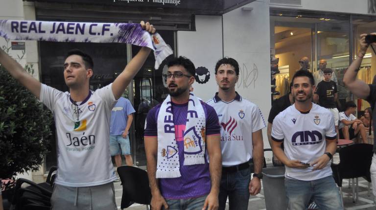 Reviva los mejores momentos de la celebración del ascenso del Real Jaén a Primera RFEF