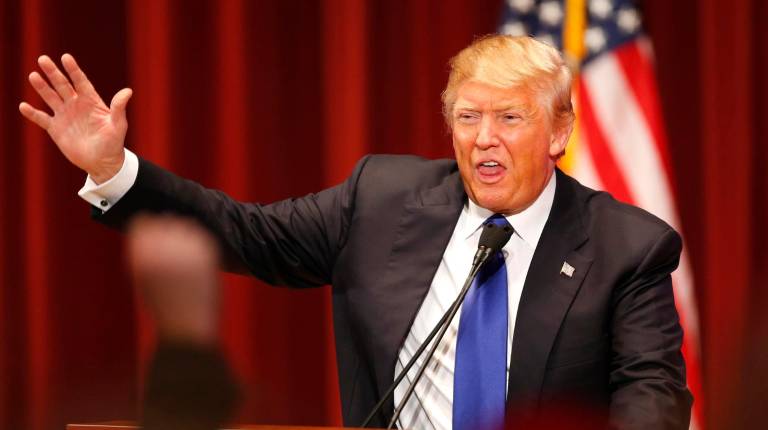 <i>Donald Trump durante un discurso en la Casa Blanca. Archivo. / Europa Press.</i>