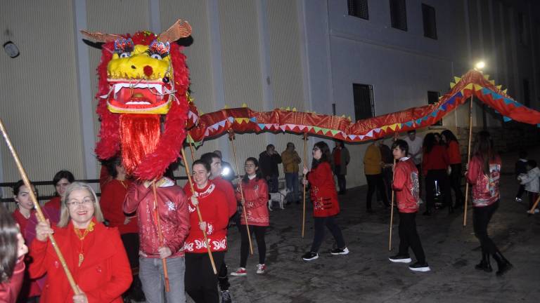 Dragones por Jaén para celebrar el Año Nuevo Chino