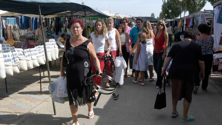 Cambio del mercadillo de los jueves en Jaén por San Lucas