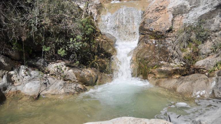 Esta es la pureza del caudal en el Sillón de la Reina en Frailes