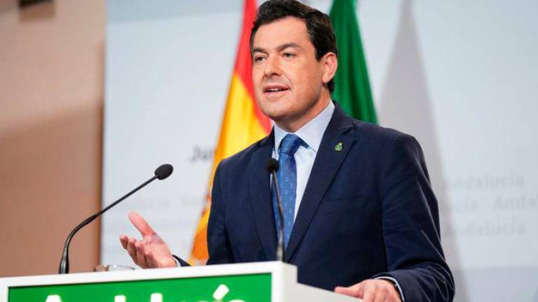 Moreno alerta de un impacto económico de miles de millones de euros sólo en Andalucía con subida del paro