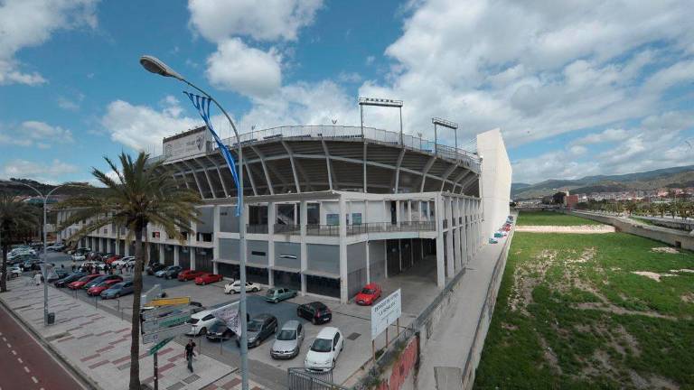 Estadio de La Rosaleda en Málaga. Archivo.