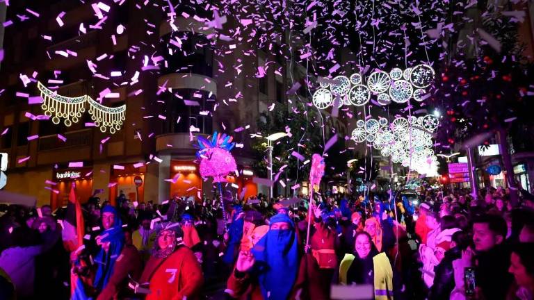 Imagen de archivo de la Cabalgata de Reyes Magos de Linares del año 2025. / Ayuntamiento de Linares.
