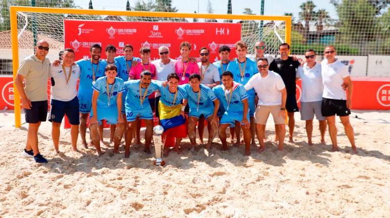 <i>Equipo del San Javier, subcampeón de la Copa Federación. / RFEF.</i>