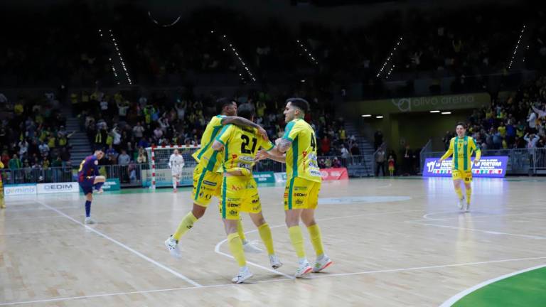 El Jaén Paraíso Interior FS le planta cara al Barça y suma un valioso punto (3-3)