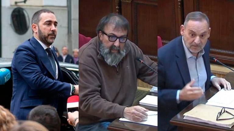 <i>El empresario Víctor Aldama, el exasesor Koldo García y el exministro José Luis Ábalos. Archivo.</i>