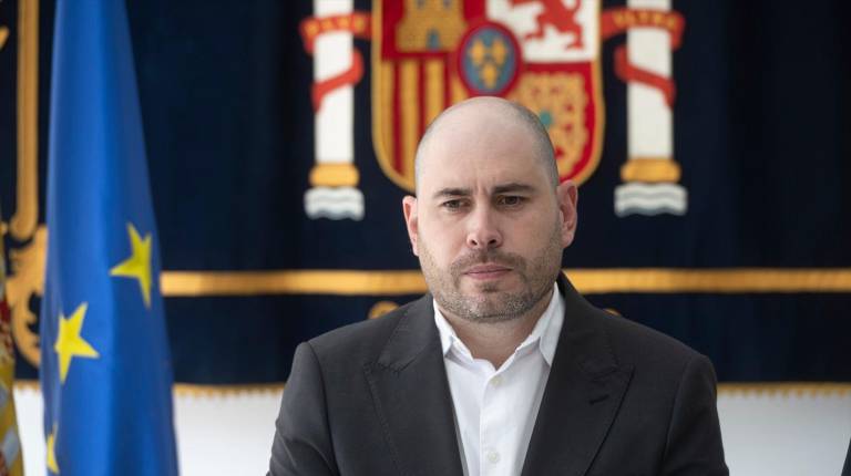 <i>El delegado del Gobierno en Ceuta, Miguel Ángel Pérez Triano. / Europa Press. </i>