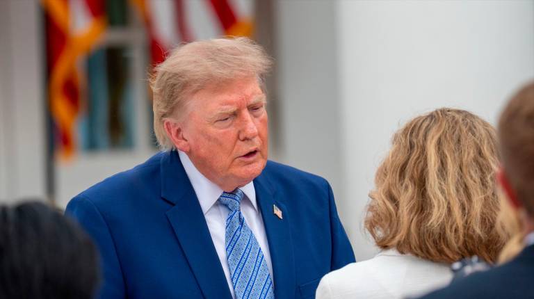 <i>El presidente de Estados Unidos, Donald Trump en una imagen de archivo. / Europa Press.</i>