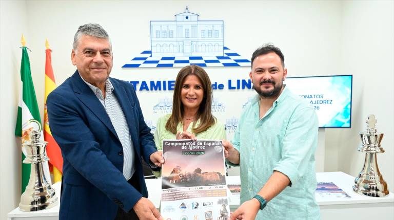 <i>Presentación en Linares de los Campeonatos de España de Ajedrez. / Europa Press. </i>