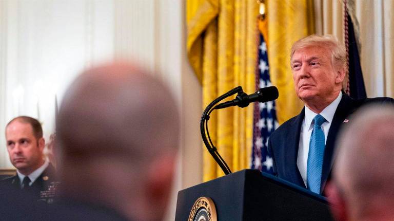 <i>El presidente estadounidense, Donald Trump. Archivo.</i>
