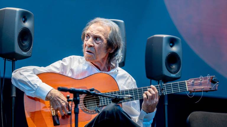 <i>El guitarrista Pepe Habichuela. / Ricardo Rubio / Europa Press. </i>