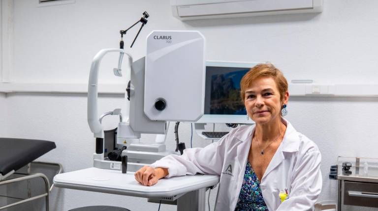 <i>Silvia Moreno, especialista en Oftalmología. / Hospital Universitario de Jaén. </i>