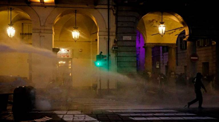 <i>Imagen de archivo de protestas en Turín (Italia) a 17 de octubre de 2026. / Europa Press.</i>